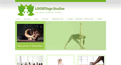 Desktop Screenshot of looseyoga.co.uk